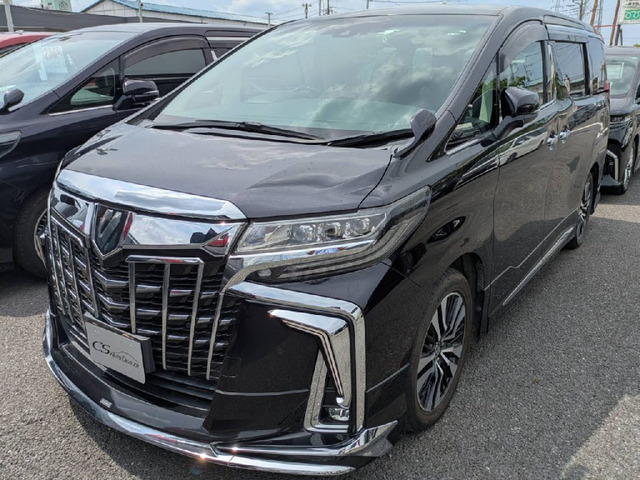 アルファード 2.5 S Cパッケージ 後席モニター 黒革 モデリスタフルエアロ