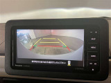 バックギアに入れると、このように後方が映し出されます!最終確認はご自身の目と耳で必ず行ってください!安全第一で!