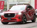 ラージSUVらしい存在感と伸びやかなボディラインが魅力のCX-60です。