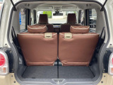 普段のお買い物や通勤、送迎等に十分な荷室スペースを確保しております。セカンドシートを倒すと、大きな荷物の積載も可能です♪