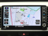【 ホンダ純正ギャザズ・ VXU-235FTi】ホンダ純正の9インチメモリーナビが装備されています。