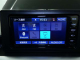 【Bluetooth機能付き】・・・ハンズフリー機能とスマートフォンにインストール済の音楽を聴くことができます。
