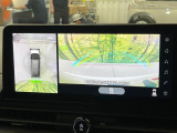 【アラウンドビューモニター】専用のカメラにより、上から見下ろしたような視点で360度クルマの周囲を確認することができます死角部分も確認しやすく、狭い場所での切り返しや駐車もスムーズに行えます。