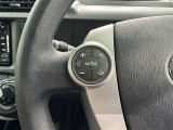 ステアリングスイッチ装備!運転しながら手元でオーディオの操作などができます。