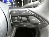 【便利装備】クルーズコントロールスイッチ☆希望の車速で定速走行する事ができます。高速道路を走る時に便利な機能です※設定速度には制限があります。