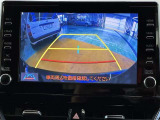 バックモニター装備!駐車時等に活躍♪ ガイドライン付きで、自信が無くても O.K♪ 一度体験すると、無くてはならないものですよ☆