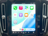 ●Apple Car Play:スマホとの有線接続で、ナビ・オーディオ再生などスマホのアプリ機能が画面でも使える便利機能です!
