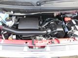 自慢のエンジンはパワードbyHONDAです。精度とバランスにこだわって、低回転からスムースなパワーを発揮します。