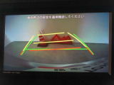 バックガイドモニターを装備しています、車庫入れもラクラクです。