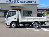 キャンター  3t 全低床 強化ダンプ 内寸-長304x幅159x高36