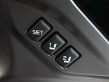 運転席のパワーシートは2名様分までメモリー機能付きです。