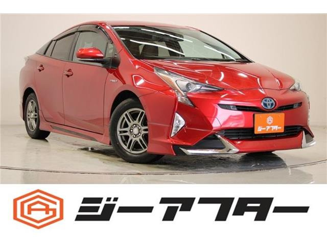 プリウス 1.8 A ツーリングセレクション モデリスタエアロ 禁煙車 純正ナビ