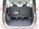7人乗車時のラゲージスペースです。シートアレンジも出来て天井も高めなので多くのお荷物が積み込めそうですね!