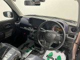 見晴らしのよい運転席。
