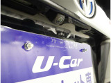 バックカメラ取り付け位置