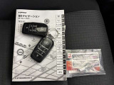 あると便利なスマートキー付きです。鍵の開閉もエンジンの始動もワンタッチでとてもカンタンです。両手がふさがってても快適です。