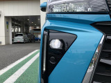 LEDフォグランプ付きで、明るい光が霧の発生や悪天候時に視界の確保をサポートしてくれます。