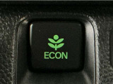 ★ECONスイッチ★ エコドライブを加速しよう!スイッチをONにすると、運転の仕方によるロスを抑え込み燃費をよくするようクルマが頑張ります(*^ー^*)燃費向上にチャレンジ♪