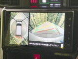 【パノラミックビューモニター】専用のカメラにより、上から見下ろしたような視点で360度クルマの周囲を確認することができます☆死角部分も確認しやすく、狭い場所での切り返しや駐車もスムーズに行えます。
