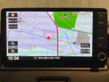 ワイド画面のナビゲーションはフルセグTV、インターナビ対応のGathers純正メモリーナビを搭載しています。Bluetoothオーディオ機能がありますので、スマートフォンなどの音楽も再生できます。
