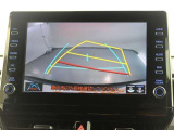 バックガイドモニターで、後方を確認しながら安心して駐車することができます。運転初心者も熟練者も必須の機能ですよ!