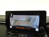 バックガイドモニターで、後方を確認しながら安心して駐車することができます。運転初心者も熟練者も必須の機能ですよ!