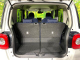 普段のお買い物や通勤、送迎等に十分な荷室スペースを確保しております。セカンドシートを倒すと、大きな荷物の積載も可能です♪
