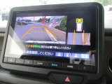 バックカメラ機能で駐車も安心☆