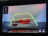 バックガイドモニターを装備しています、車庫入れもラクラクです。