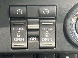 電動スライドドア!!荷物で手が塞がるなど簡単にドアの開閉が出来ます!何より力いらずで開閉OK!女性やお年寄りにも優しい。電動機能はOFFにもできますから元気なお子様の駆け出しも安心!