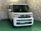 軽の看板が目印です!届出済 未使用車をお探しの方はこちらの看板を目印にお越しください。※似たような看板のお店がございますのでお間違えのないようご注意ください。