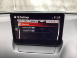 Apple Carplay・Android Auto対応!マツダ コネクト(コマンダーコントロール)でスマートフォンを操作して、通話、音楽を聴いたり、マップで目的地を調べることができます。