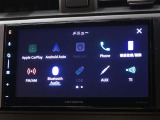 カロッェリア製のディスプレイオーディオを装備しております☆タッチ式で操作もラクラクです♪