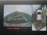 パノラミックビューモニター付きです。車両を上から見た様な映像を画面に表示。運転席からの目視だけでは見にくい、車両周辺の状況をリアルタイムでしっかり確認出来ます。