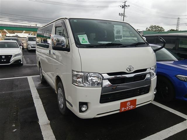 ハイエースバン 2.8 スーパーGL ロング ディーゼル 4WD 純正ナビ フルセグTV バック...