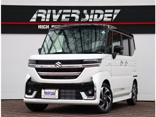 スペーシアカスタム ハイブリッド(HYBRID) XSターボ 純正9インチメモリーナビフルセ...