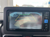 バックガイドモニターで、後方を確認しながら安心して駐車することができます。運転初心者も熟練者も必須の機能ですよ!