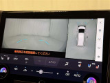 【フロントカメラ】運転席に座った状態で死角になりやすいクルマの前の様子まで確認でき安全ですね♪