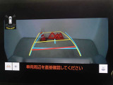 バックガイドモニターを装備しています、車庫入れもラクラクです。