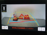バックガイドモニターを装備しています、車庫入れもラクラクです。