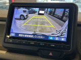 バックカメラももちろんついておりますので駐車時も後方が確認できて安心ですね!