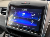 ホンダ純正ナビ付き!ラジオ、テレビ、CD、DVD、豊富な機能が充実しています。