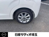 純正アルミホイール装着