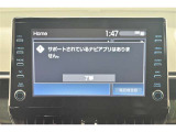 【ディスプレイオーディオ】視認性が高いディスプレイ付きオーディオを装備、操作性も良好で直感的なソース選択が可能です。