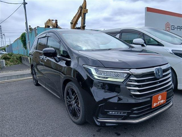 オデッセイ 2.0 e:HEV アブソルート EX 後席モニター 純正10インチナビ