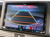 バックカメラもあるので後退時も安心です。視点も切り替えができて便利です。