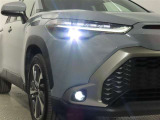 高輝度で点灯速度が速く、しかも消費電力の少ないLEDヘッドライトが装備されています!LEDの明るい光が走行中の視界の確保をサポートして、夜のドライブがより楽しく安全に運転できます♪