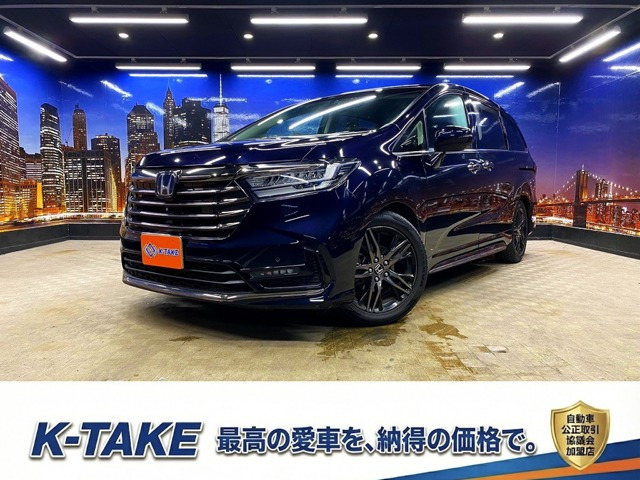 オデッセイ 2.4 アブソルート EX (禁煙車)(後期型)(黒半革)(両側パワースラ
