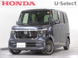 当社試乗車、業務車のN-BOXカスタム(ターボ)が入庫です。内外装ともにきれいなお車です。