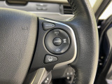 Hondaセンシングの機能のひとつ、アダプティブクルーズコントロール付!アクセルから足を離しても設定したスピードと前車との車間を保ち走行してくれます!車線維持もアシスト☆高速道路で疲労軽減ですね☆